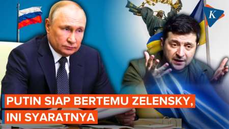 Putin Siap Bertemu Zelensky, tetapi Ada Syaratnya