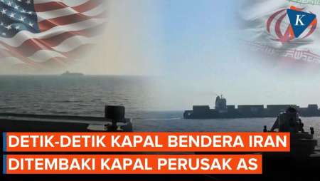 Iran Bakal Balas AS Setelah Kapal Kargonya Ditembaki Di Laut Arab