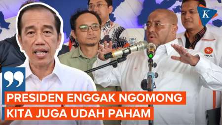 Jokowi Kantongi Data Intelijen Parpol, PKS: Presiden Jokowi Kan Orang Baik