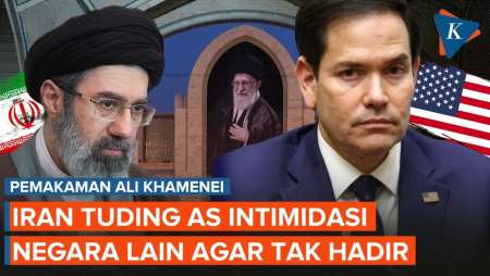 13 Negara Batal Hadiri Pemakaman Khamenei, Iran Tuduh Rubio Dalang Intimidasi!