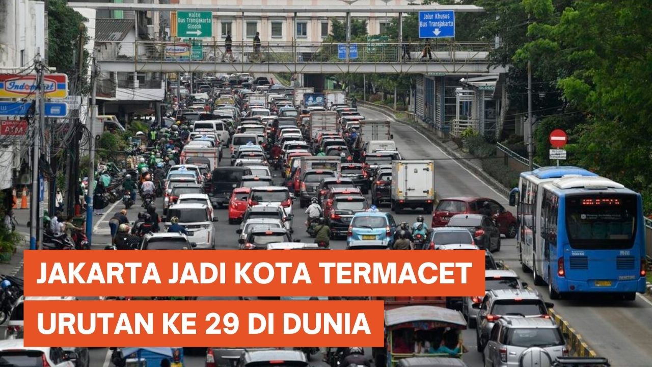 Riset TomTom: Jakarta Kota Termacet Nomor 29 di Dunia