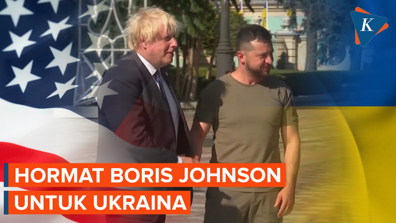 Boris Johnson Beri Hormat atas Hari Kemerdekaan Ukraina