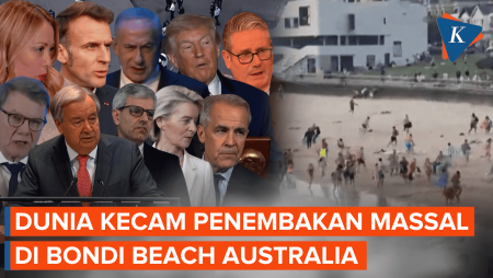 Respons Pemimpin Dunia Atas Penembakan Bondi Beach Australia