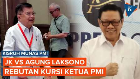 Kisruh Munas PMI, JK dan Agung Laksono Rebutan Kursi Ketua