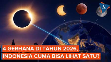 Ada 4 Gerhana Sepanjang 2026, Kenapa Hanya Satu Gerhana Bulan Yang Bisa Dilihat Dari Indonesia?