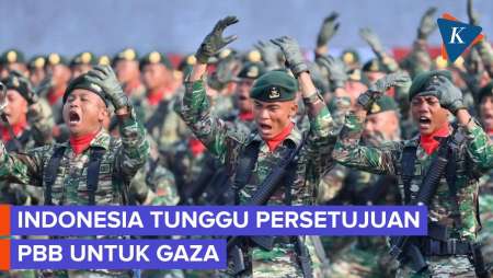 Indonesia Tunggu Persetujuan PBB Untuk Kirim Pasukan Perdamaian Ke Gaza