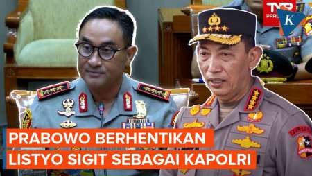 Prabowo Kirim Surpres Pemberhentian Kapolri Listyo Sigit, Komjen Suyudi Calon Pengganti