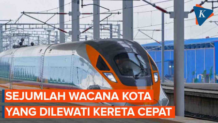 Kereta Cepat Direncanakan Sampai Surabaya, Ini Kota-kota yang akan Dilewati