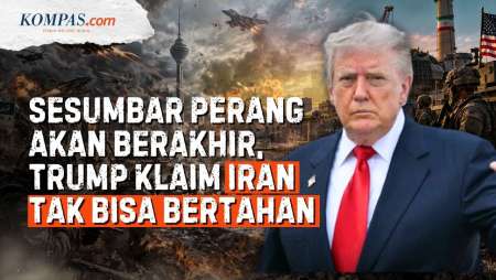 Trump: Iran Tak Bisa Bertahan Lebih Lama Lagi