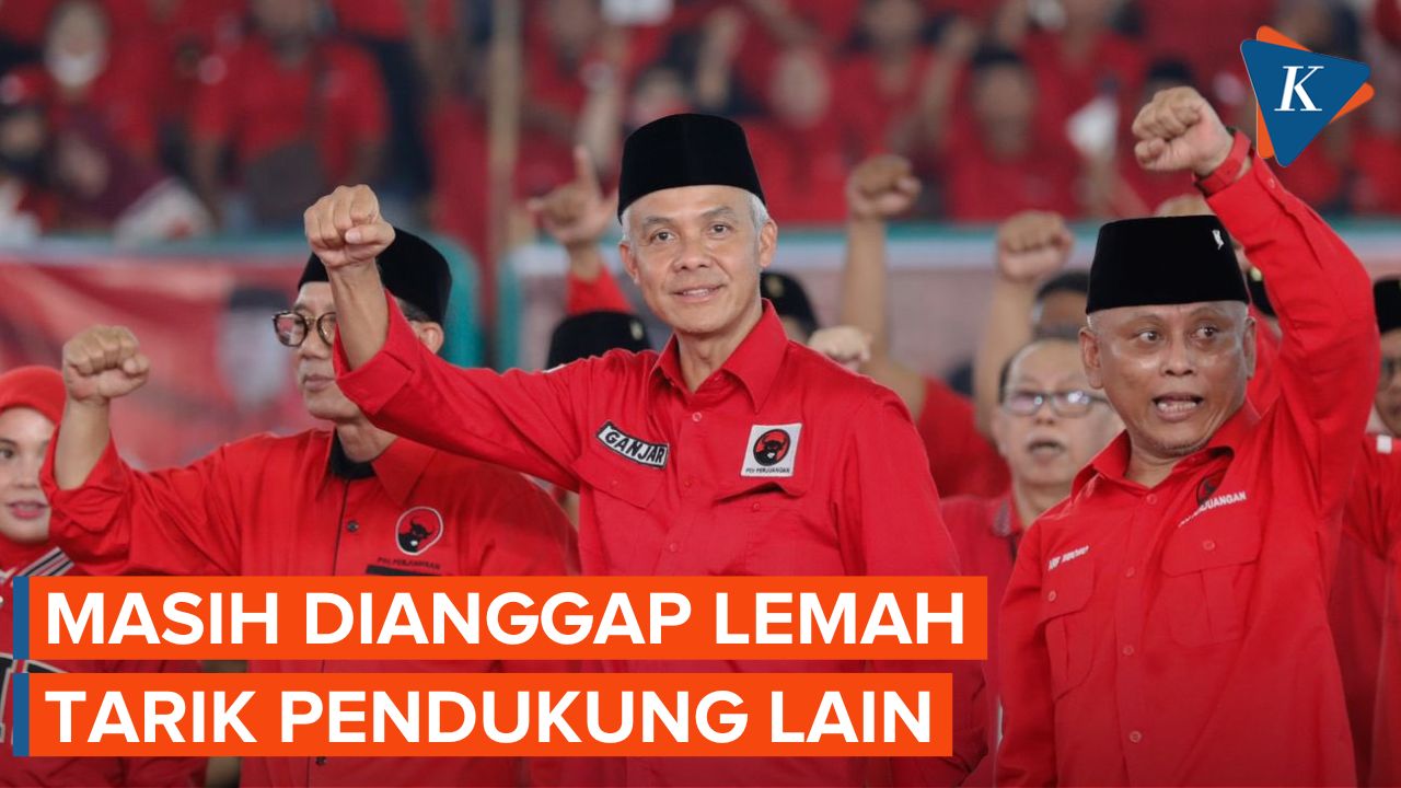 Ganjar Dianggap Masih Lemah Tarik Simpati Pendukung Capres Lain