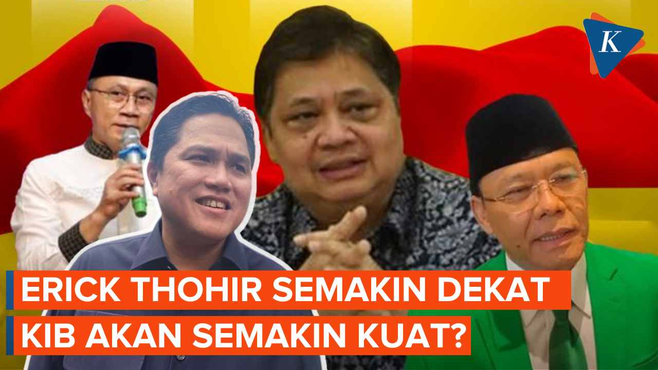 Koalisi Indonesia Bersatu Makin Solid Jika Usung Erick Thohir Jadi Cawapres?