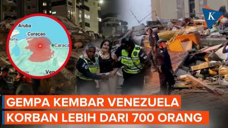 Dua Gempa Hantam Venezuela Kurang Dari Semenit, 700 Orang Lebih Jadi Korban!