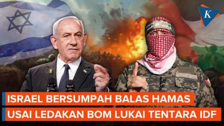 Israel Bersumpah Balas Dendam Ke Hamas Usai Pasukannya Dibom