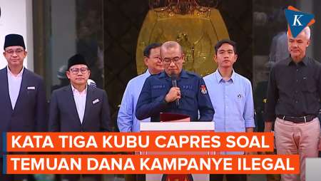 Tiga Kubu Capres-Cawapres Angkat Bicara soal Transaksi Janggal Dana Kampanye