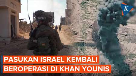 Detik-detik Israel Kembali Lancarkan Serangan Udara di Jalur Gaza