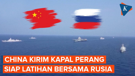 China-Rusia Makin Mesra, Sepakat Gelar Latihan Angkatan Laut Bersama