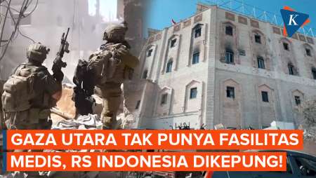 RS Indonesia Dikepung Israel, Kemenkes Palestina: Ini Satu-satunya Fasilitas Medis di Gaza Utara