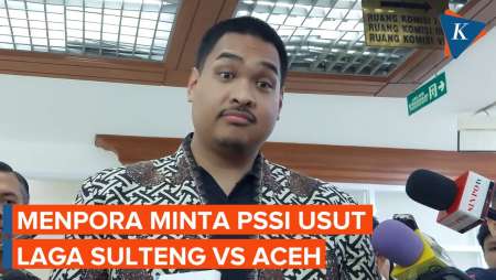 Menpora Dukung PSSI Sanksi Berat Wasit dan Pemain Sulteng vs Aceh di PON XXI