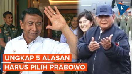 Wiranto Ungkap 5 Alasan Masyarakat Harus Pilih Prabowo, Salah Satunya karena Bisa Joget?