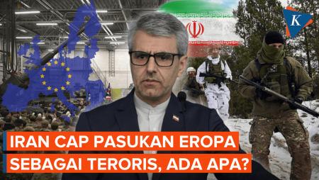 Makin Panas! Iran Tetapkan Pasukan Eropa Di Teluk Persia Sebagai Teroris