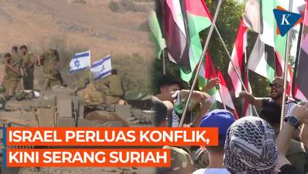 Selain Serang Palestina dan Lebanon, Israel Kini Senggol Suriah