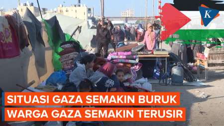 Situasi Gaza Terkini, Warga Palestina Makin Terdorong ke Mesir