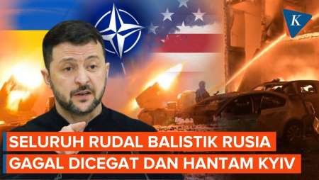 Ukraina Krisis Rudal Pencegat, 23 Tewas Dalam Serangan Rudal Balistik Rusia!
