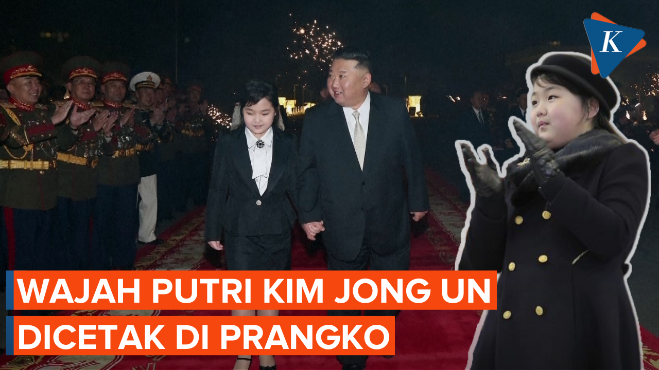 Korea Utara Terbitkan Prangko dengan Wajah Putri Kim Jong Un