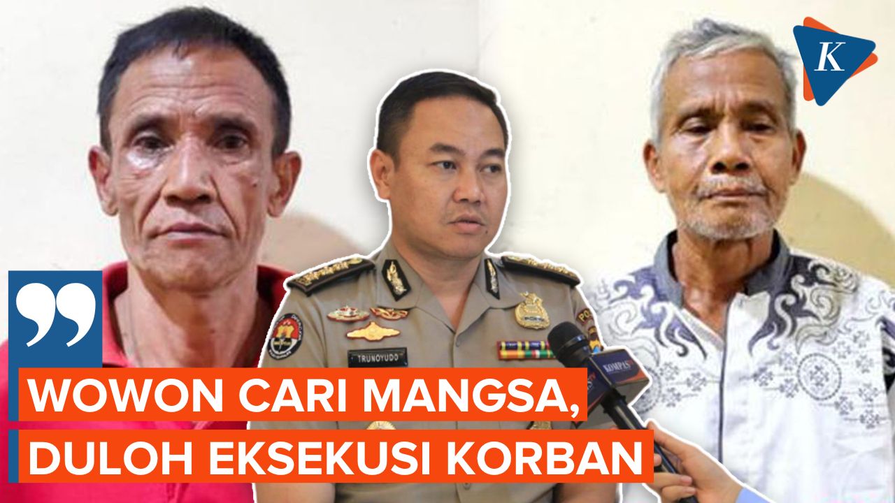 Polisi Ungkap Peran Tiga Tersangka Pembunuhan Berantai Bekasi-Cianjur