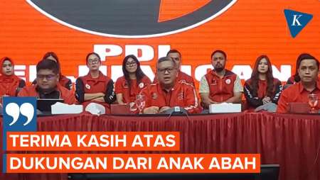 Hasto Sebut PDI-P dan 'Anak Abah' Punya Semangat yang Sama