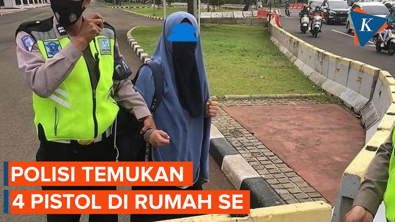 Geledah Rumah Siti Elina Wanita yang Coba Terobos Masuk Istana, Polisi Temukan 4 Pistol