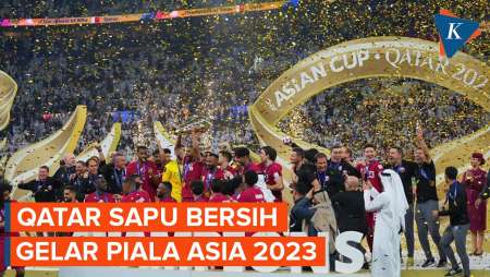 Piala Asia 2023, Qatar Borong Seluruh Gelar Penghargaan