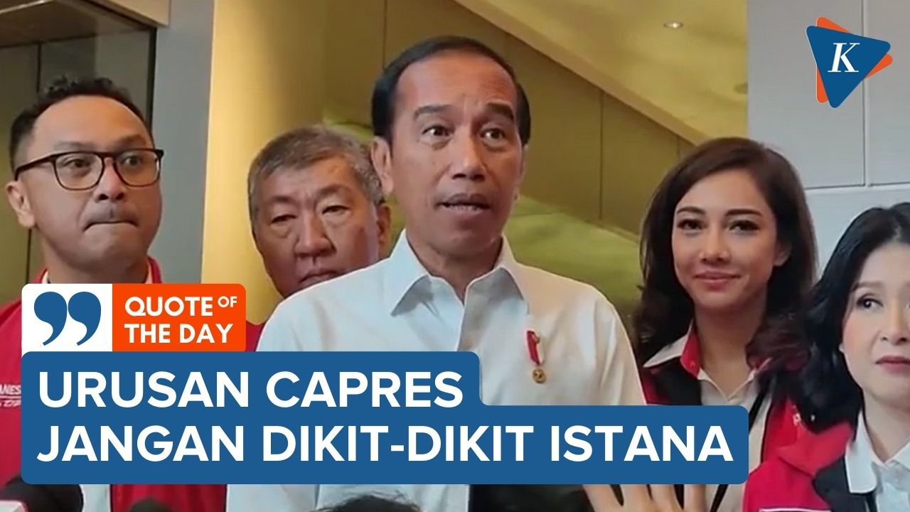 Jokowi Bantah Pertemuan dengan Surya Paloh Bahas Capres