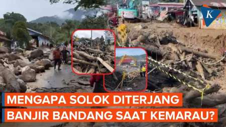 Solok Dilanda Banjir Bandang Saat Kemarau Panjang, Kok Bisa?
