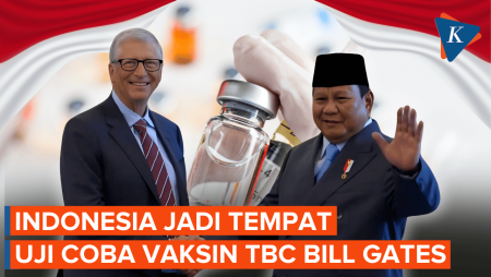 Indonesia Akan Jadi Tempat Uji Coba Vaksin TBC Buatan Bill Gates
