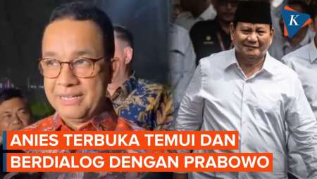 Anies Terbuka Bertemu dan Berdialog dengan Prabowo Sebelum Pilkada Jakarta Digelar