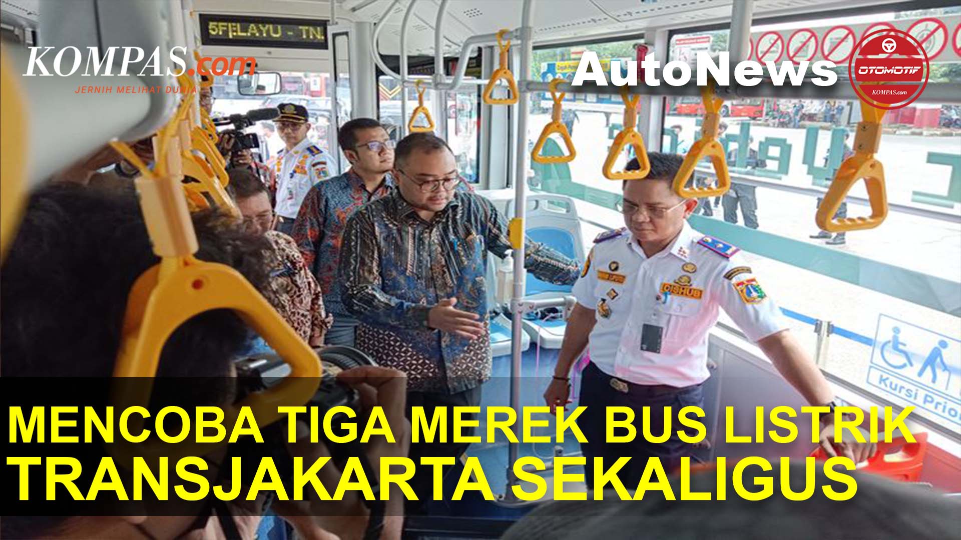 Transjakarta Uji Coba Tiga Merek Bus Listrik Sekaligus