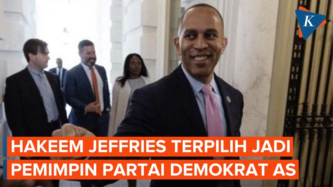 Hakeem Jeffries Jadi Orang Kulit Hitam Pertama yang Pimpin Partai Demokrat di DPR AS