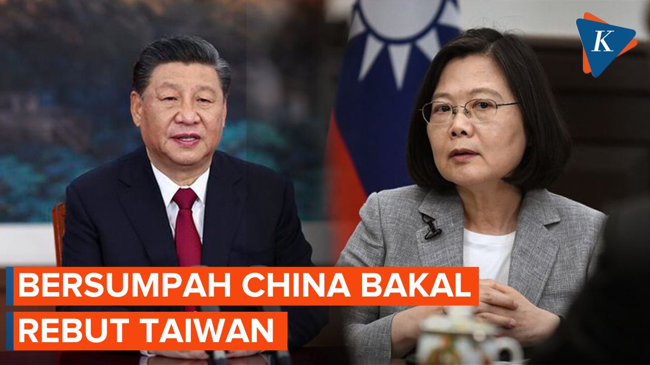 Xi Jinping Bersumpah China Akan Tetap Rebut Taiwan, Mungkin dengan Kekuatan