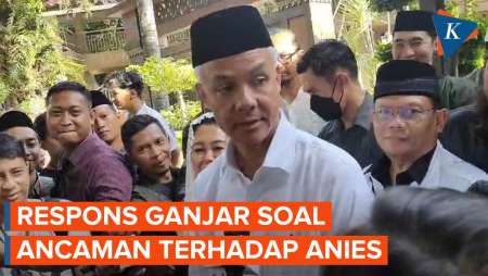 Soal Ancaman Penembakan Anies, Ganjar: Kalau Pilih Demokrasi Jangan Ngancam