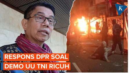 Demo Tolak UU TNI di Malang Ricuh, DPR: Baca Dulu Substansinya