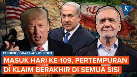 Hari Ke-109 Perang Iran Vs AS-Israel: MoU Damai Disepakati, Perang Diklaim Berakhir