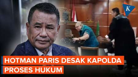 Razman Nasution dan Tim Pengacara Ngamuk Naik ke Meja, Hotman Paris Desak Kapolda Proses Hukum