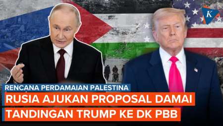 Rusia Keluarkan Proposal Tandingan Trump Soal Perdamaian Palestina