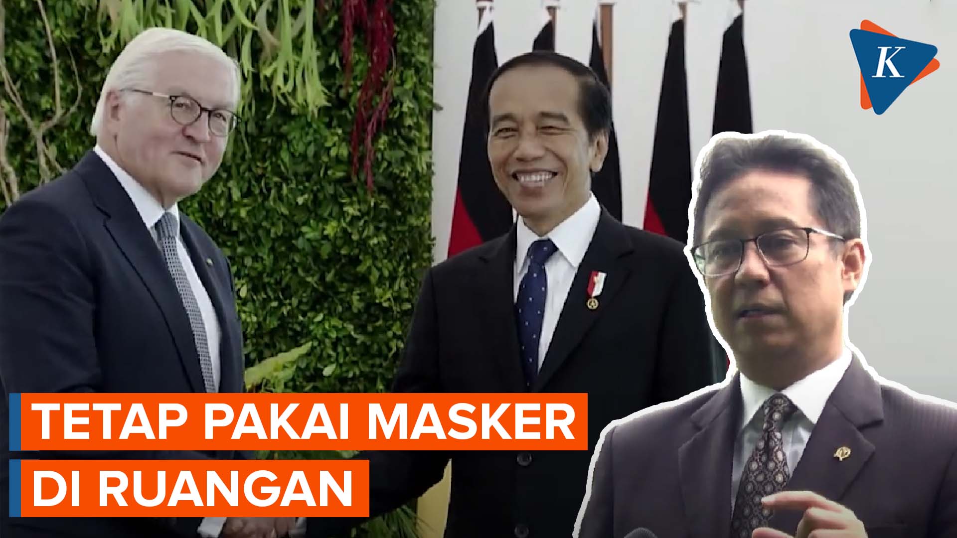 Kata Menkes soal Jokowi Tak Pakai Masker Saat Terima Presiden Jerman