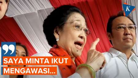 Megawati Minta Media Ikut Awasi Kecurangan dan Intimidasi