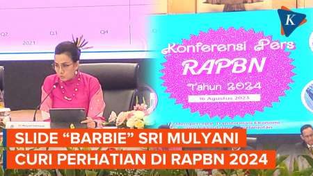 Saat Sri Mulyani Paparkan RAPBN 2024 dengan Tema Film 