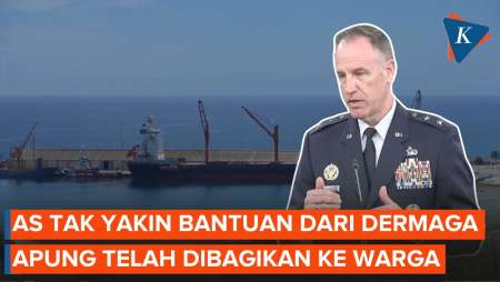 AS: Bantuan yang Sampai di Dermaga Apung Gaza Tak Disalurkan ke Warga 