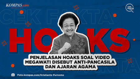 Penjelasan Hoaks soal Video Megawati Disebut Anti-Pancasila dan Ajaran Agama
