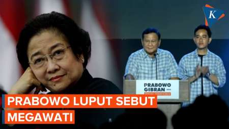 Prabowo Luput Sebut Megawati Saat Jelaskan Kedekatan dengan Presiden-presiden RI